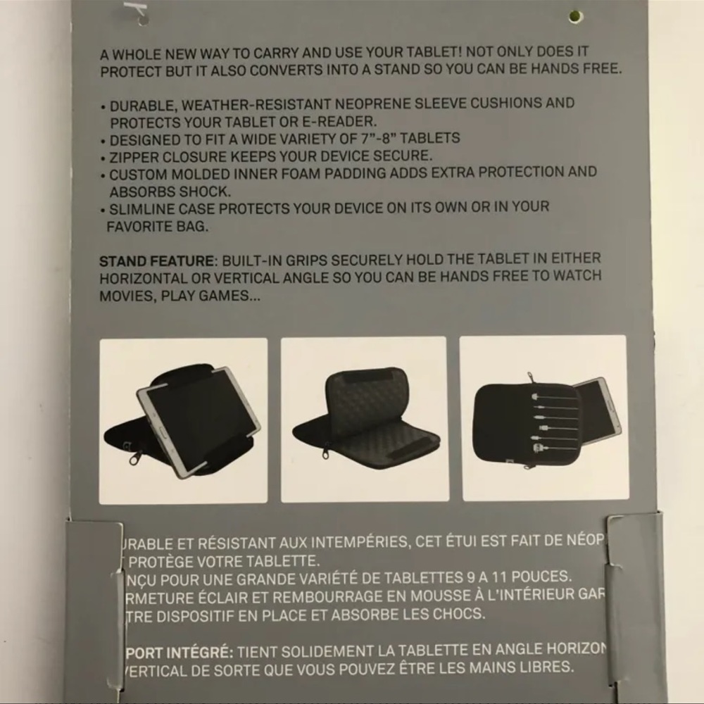 NWT| Tablet Sleeve Case & Stand “2 in 1” - Picture 6 of 7